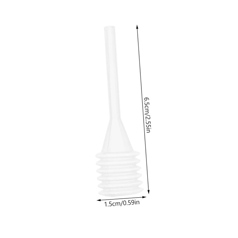 Healifty 50pcs Transparent PE Dropper Pipettes for Perfume Essential Oils and Laboratory Use - Image 2